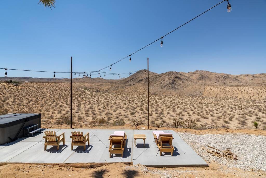 The Invisible Wind Cabin- Joshua Tree Amazing View Yucca Valley Exterior foto