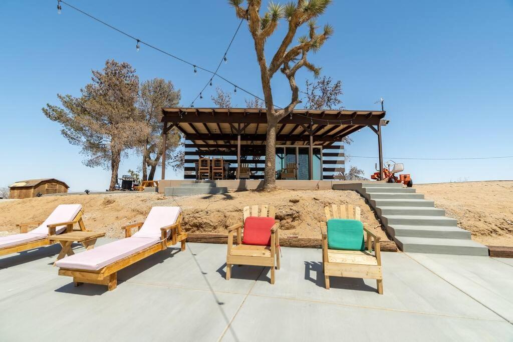 The Invisible Wind Cabin- Joshua Tree Amazing View Yucca Valley Exterior foto