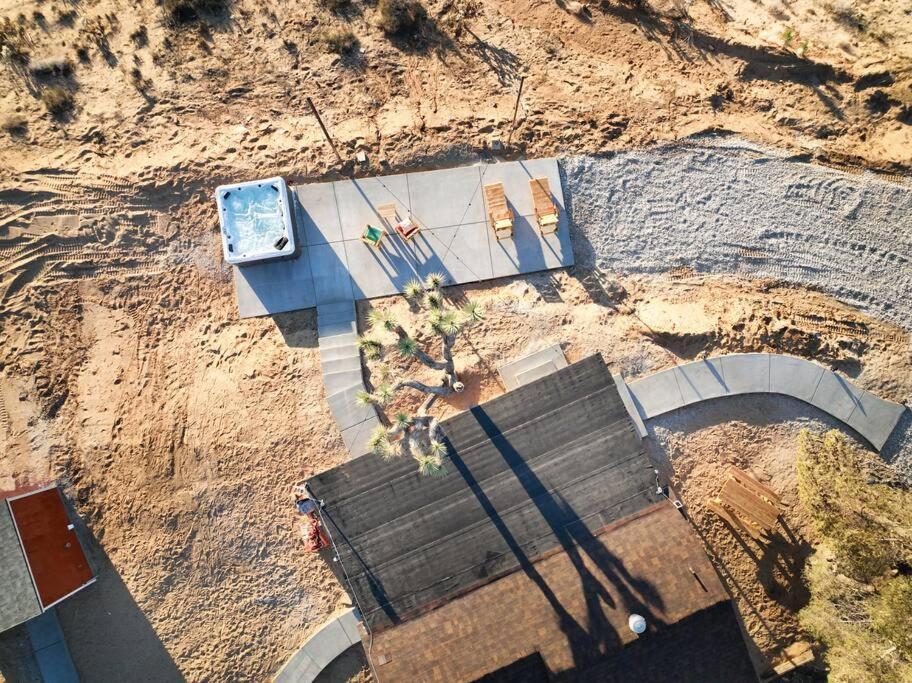 The Invisible Wind Cabin- Joshua Tree Amazing View Yucca Valley Exterior foto