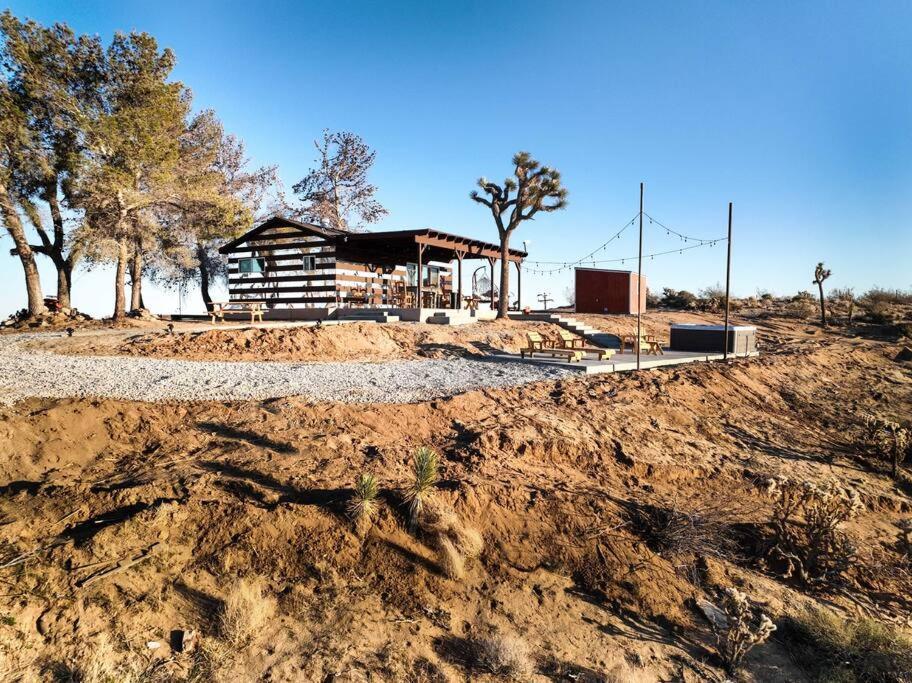 The Invisible Wind Cabin- Joshua Tree Amazing View Yucca Valley Exterior foto