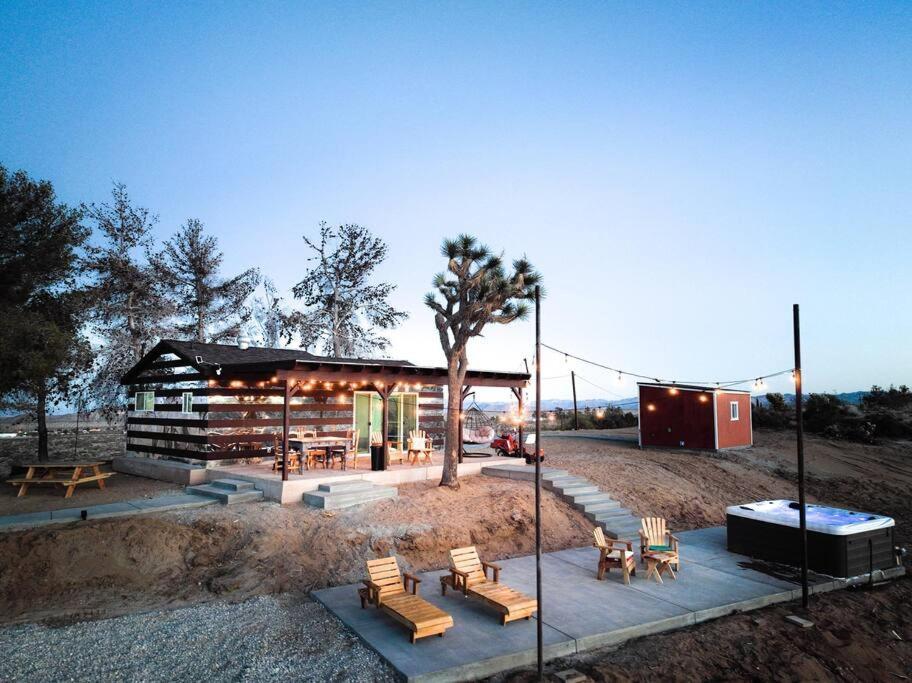 The Invisible Wind Cabin- Joshua Tree Amazing View Yucca Valley Exterior foto